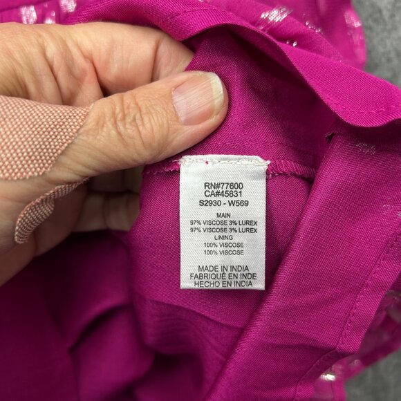 Saltwater Luxe Sleeveless Lana Mini Tank Dress Women's Size Medium Berry NWT - Picture 6 of 12